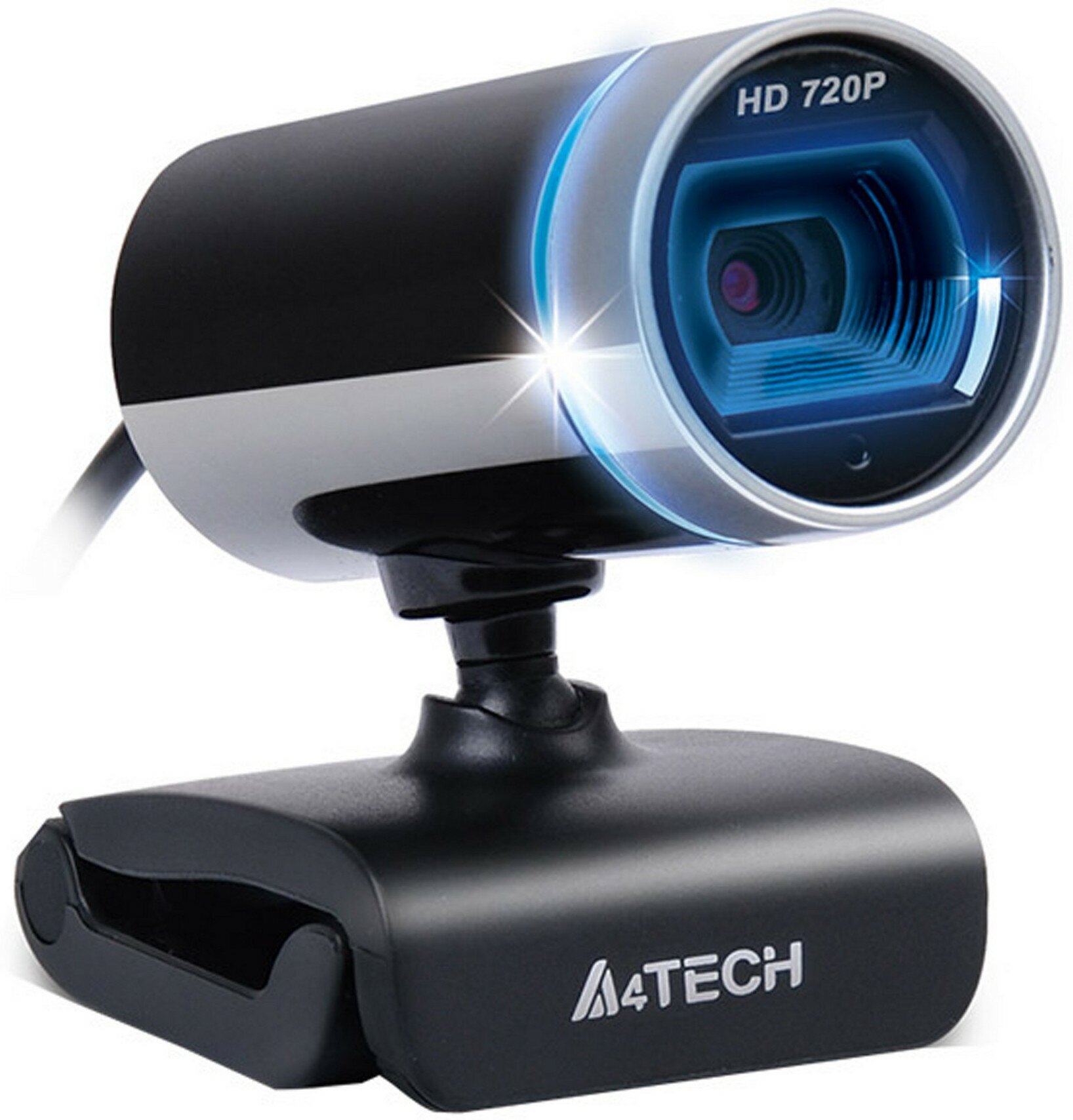 Камера Web A4 PK-910P черный 1Mpix (1280x720) USB2.0 с микрофоном