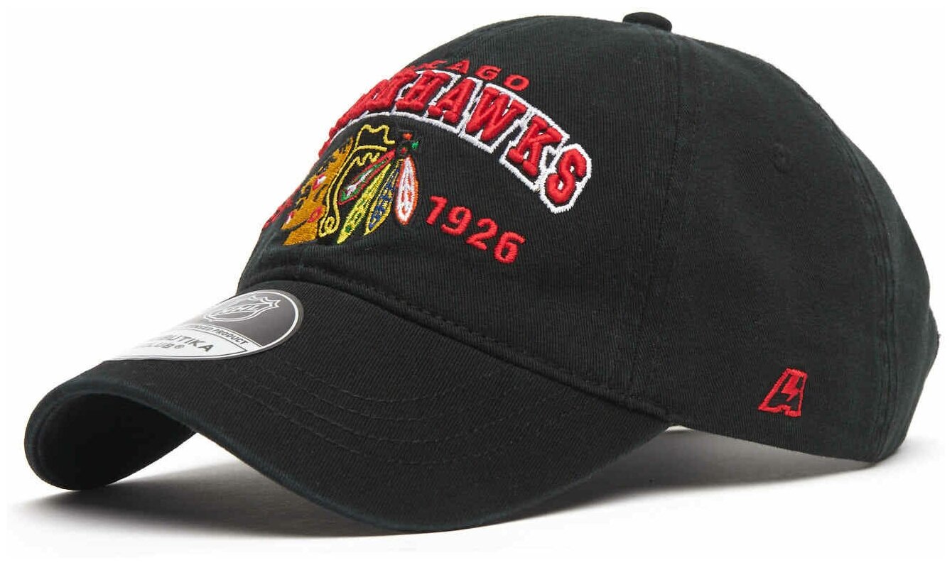 Бейсболка мужская NHL Chicago Blackhawks est. 1926 Atributika & Club мягкая 