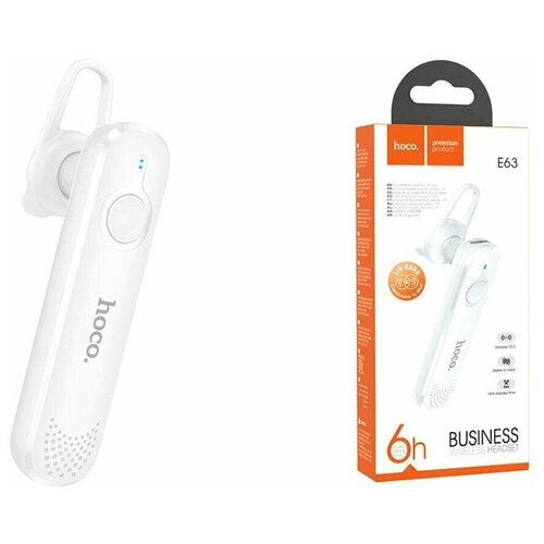 Bluetooth гарнитура HOCO E63 белый 76000₽