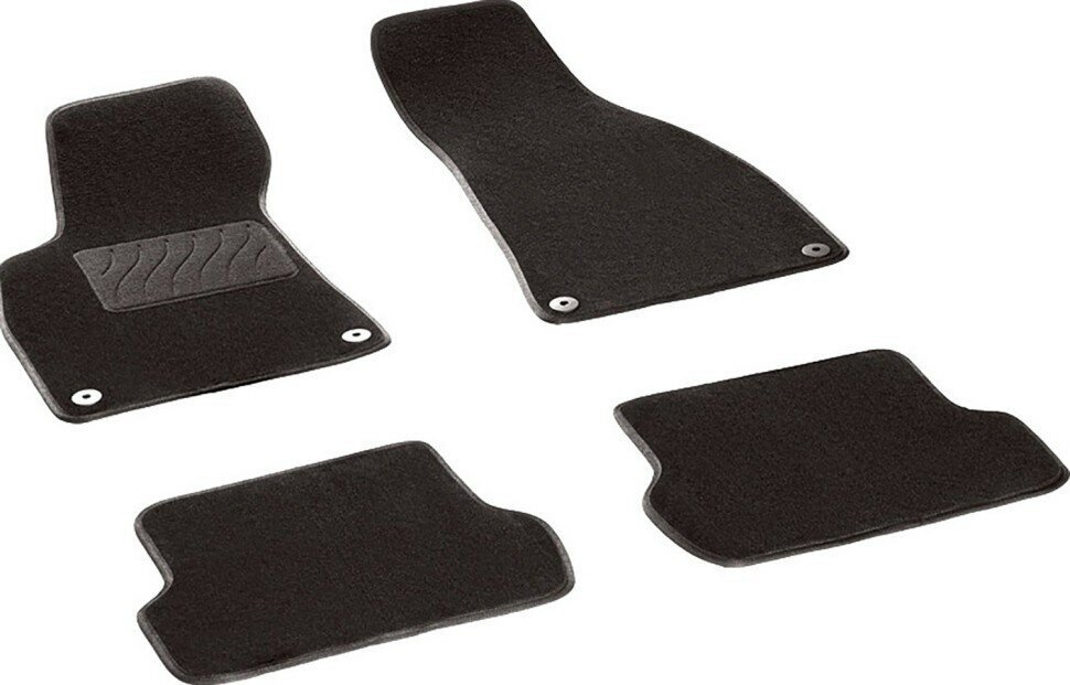 фото Коврики в салон ворсовые (LUX) AUDI A4 (B8) (2007-) (83131)