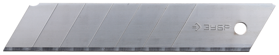 Лезвия Зубр сегментированные улучшенная инструментальная сталь У8А в боксе 25 мм 5шт 09710-25-5