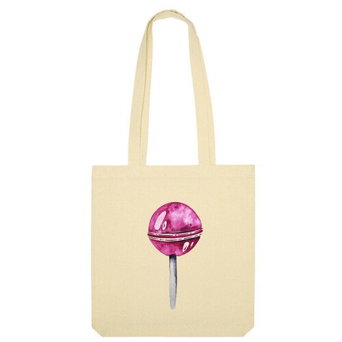 Сумка шоппер Us Basic, розовый, бежевый сумка розовый чупа чупс зеленый