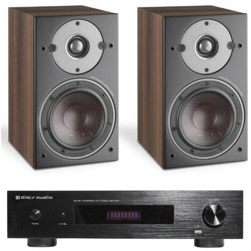 Комплект стерео системы Digis AUDIO MK-285 DALI OBERON 1 темный орех 7999000₽