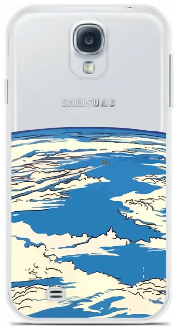Силиконовый чехол на Samsung Galaxy S4 Планета / для Самсунг Галакси С4