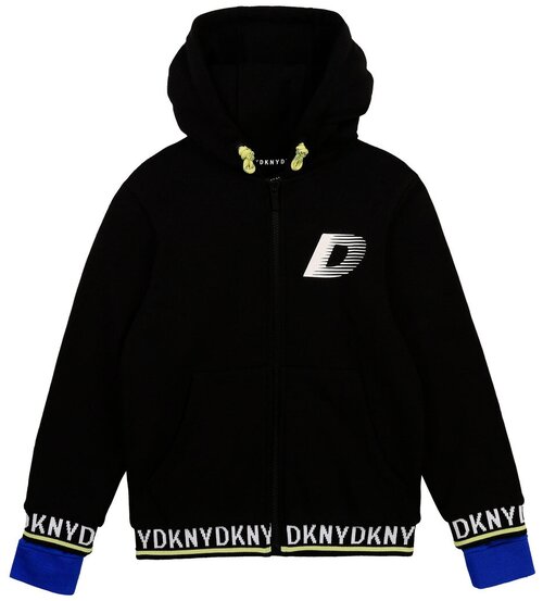 Толстовка DKNY, размер 176, черный