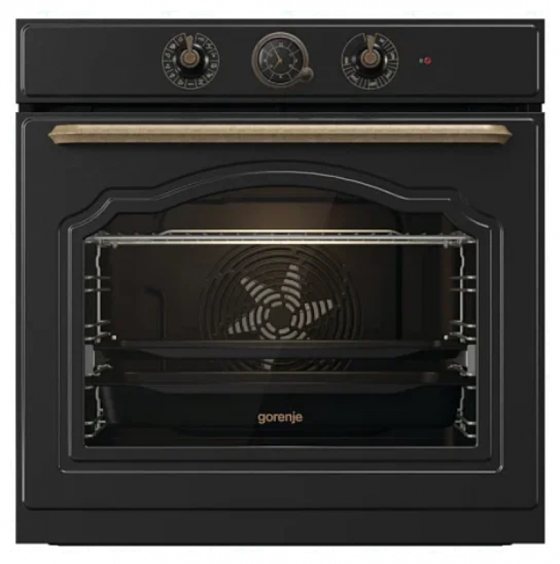 Электрический духовой шкаф Gorenje BOS67372CLB, черный