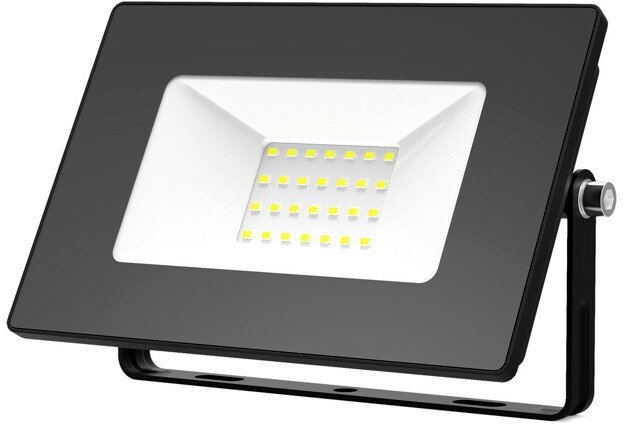 Прожектор gauss elementary 30вт led 2700лм 6500к 240в ip65 черный