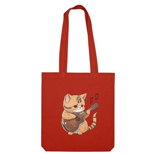 фото Сумка шоппер us basic, красный