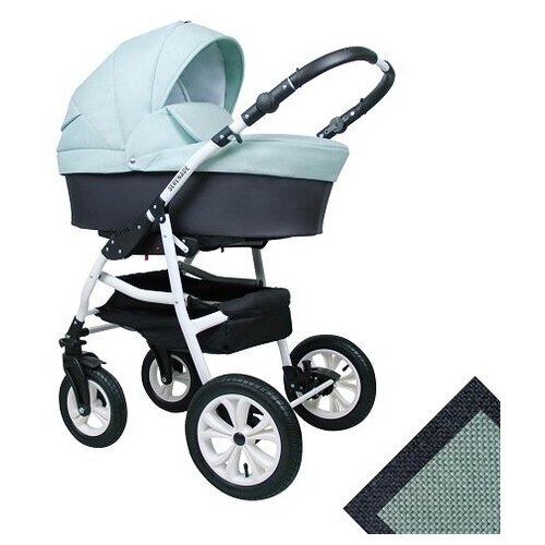 Универсальная коляска Smile Line Serenade 20 F 3 в 1, Se22 голубой