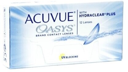 Acuvue Oasys with hydraclear plus (12 ), 8.8, +3.00