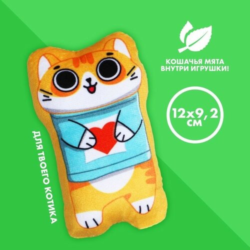 Игрушка для кошек с мятой «‎Кошак»‎, 12 х 7,5 см