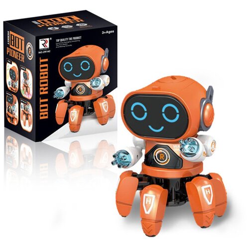 Интерактивная игрушка танцующий робот Robot Bot детская интерактивная игрушка робот танцующий танос
