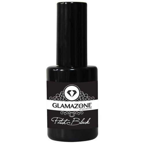 Nail creation Гель-лак Glamazone, 15 мл, pitch black