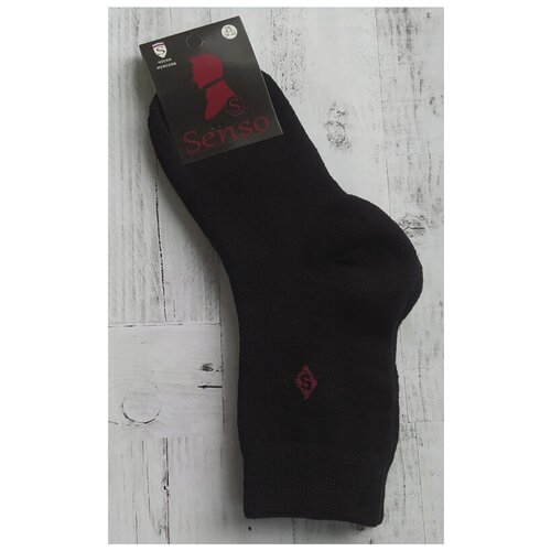 Носки утепленные Senso К-30, размер 25, черный (чёрный)