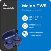 Беспроводные наушники Accesstyle Melon TWS Blue