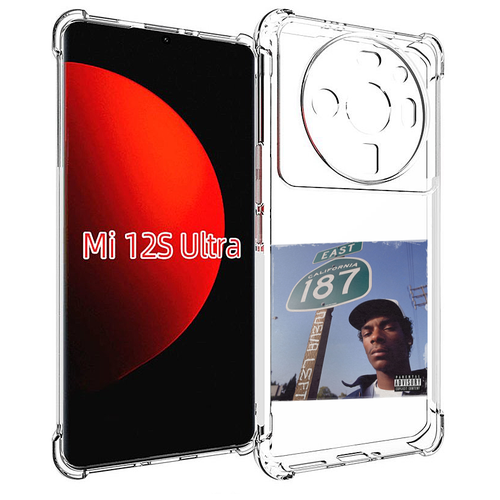 Чехол MyPads Snoop Dogg NEVA LEFT для Xiaomi 12S Ultra задняя-панель-накладка-бампер чехол mypads snoop dogg reincarnated для xiaomi 12s ultra задняя панель накладка бампер