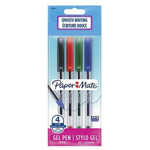 Набор гелевых ручек Paper Mate Jiffy Gel, 4 шт