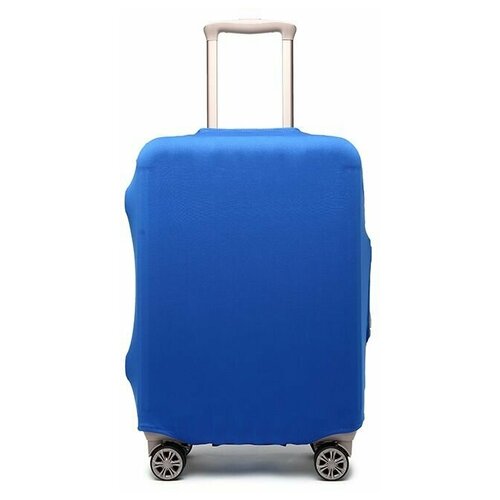 фото Чехол для чемодана , полиэстер, размер s, синий нет бренда