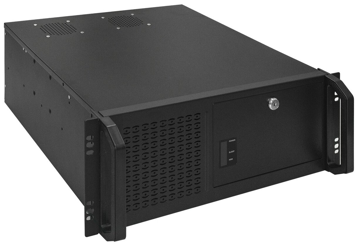 Корпус серверный 4U Exegate EX293222RUS RM 19", глубина 450, БП 1100RADS, USB - фото №1