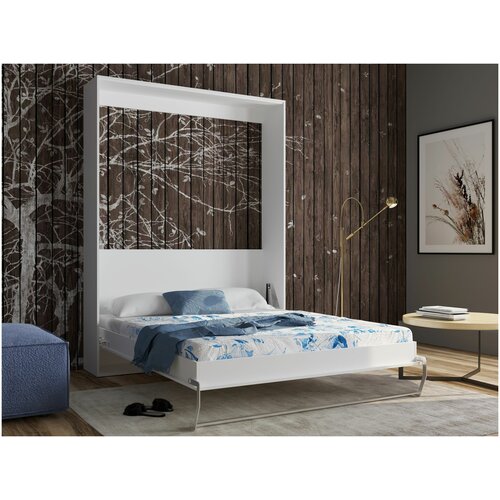 Шкаф кровать SMART 160*200*18 белый