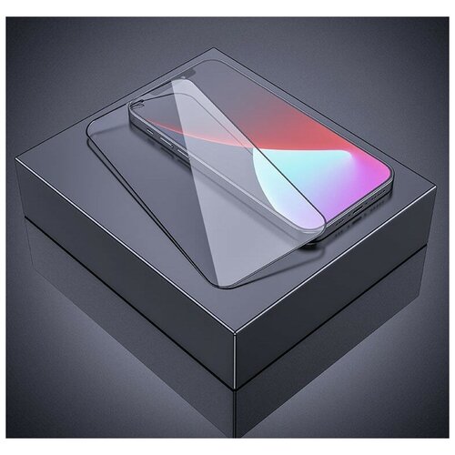 Защитное стекло для iPhone 12 Pro Max HOCO G1 Fast Attach черный