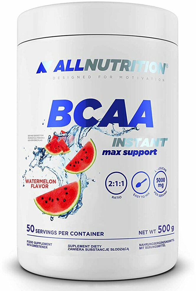 AllNutrition BCAA MAX SUPPORT INSTANT 500 гр., арбуз