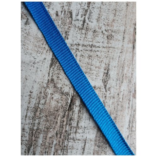 Репсовая лента 10мм для рукоделия и шитья (цвет бирюзовый, ширина 10мм, +/-1мм) Длина 10м.