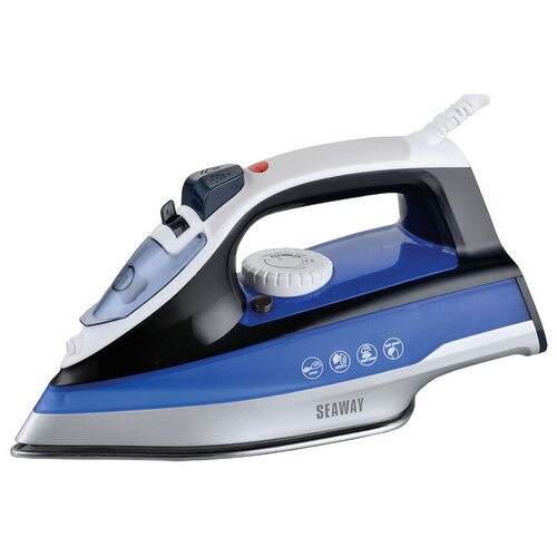 Утюг Irit Ir-2227 2200 Вт вертикальное отпаривание керамическая подошва сине-черный 2601803 213100₽