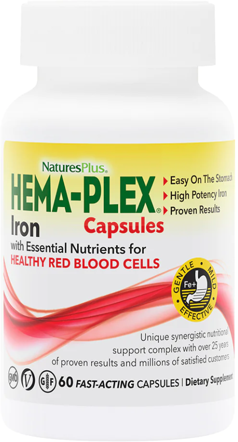 Капсулы Nature's Plus Hema-Plex