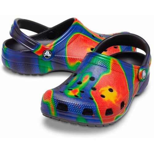 фото Шлепанцы crocs, размер 37,5, синий