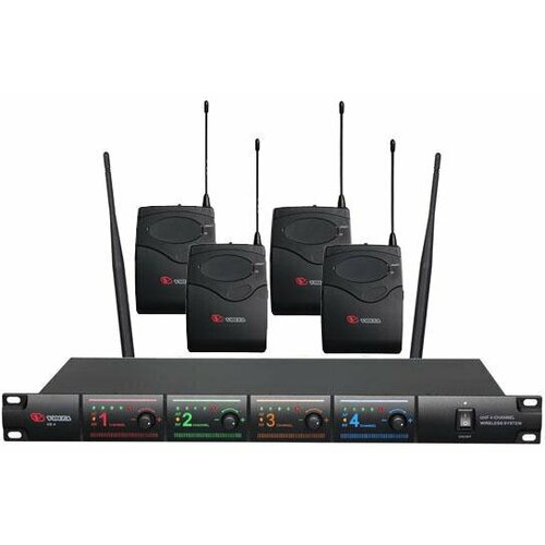 Volta US-4H 725806226655201049021 UHF радиосистема с четырьмя головными микрофонами 3210900₽