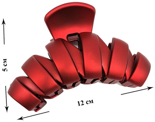 Заколка-краб аксессуар для волос зажим 12 см.