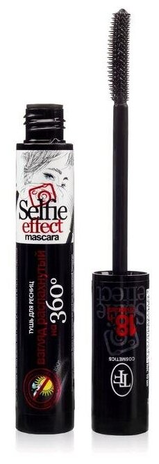 TF Cosmetics Тушь для ресниц Selfie Effect Mascara, черный