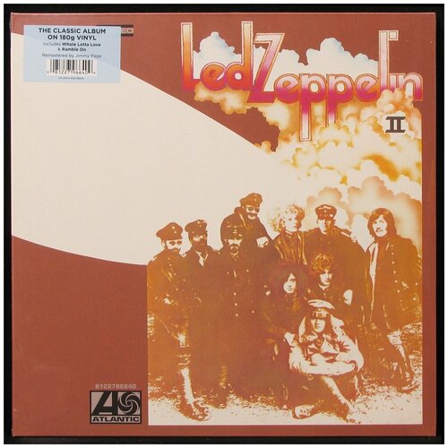 Виниловая пластинка Atlantic Led Zeppelin – Led Zeppelin II виниловая пластинка atlantic led zeppelin – led zeppelin ii