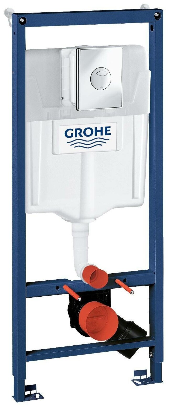 Инсталляция для подвесного унитаза 3 в 1 Grohe Solido 38811000