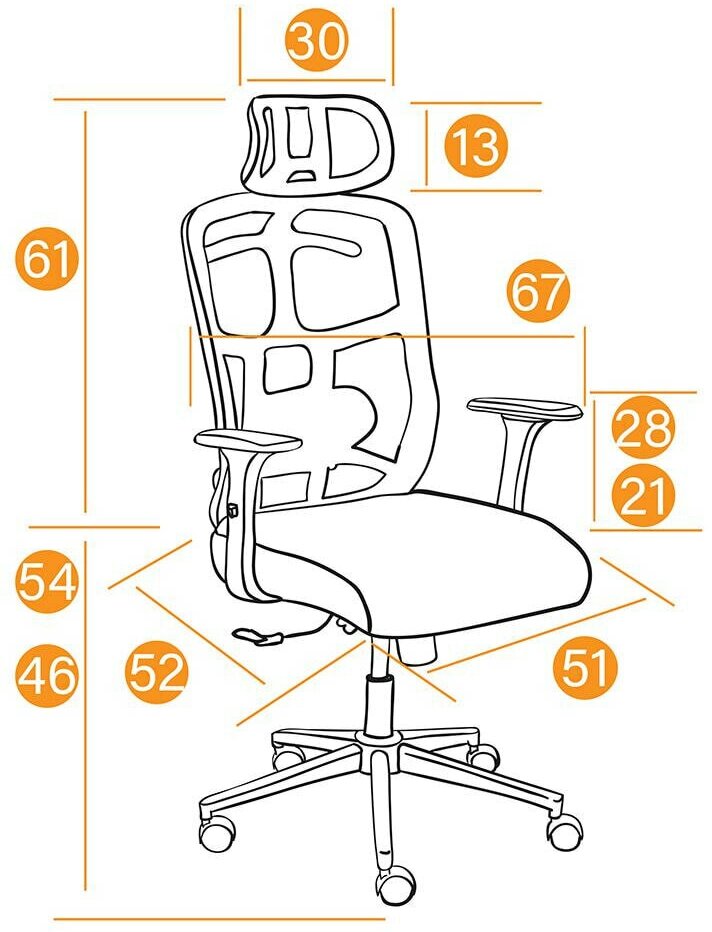 Компьютерное кресло TetChair Mesh-6 для руководителя