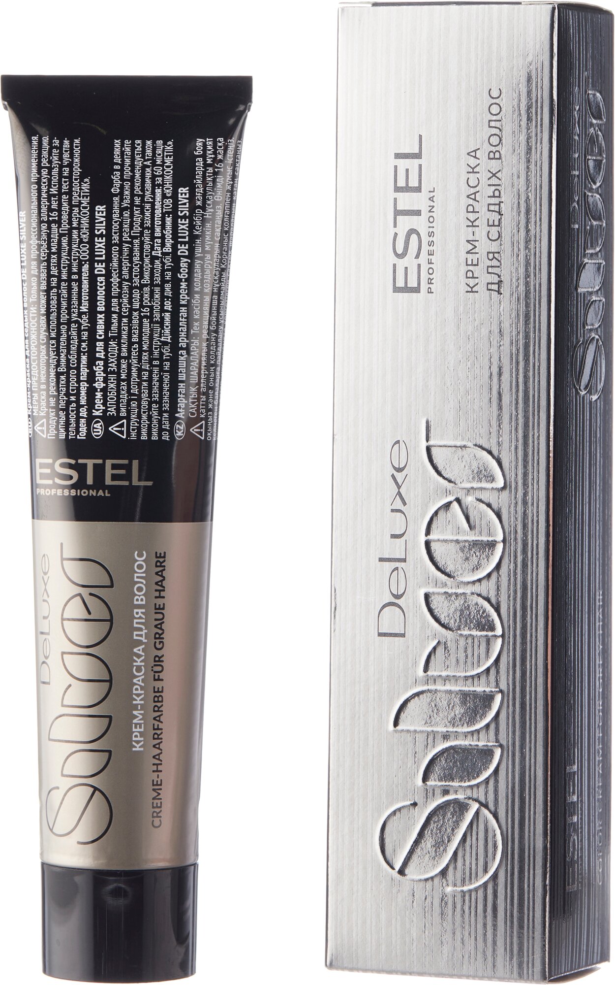 Estel Professional De Luxe Silver крем-краска для седых волос, 60 мл, 9/36 блондин золотисто-фиолетовый