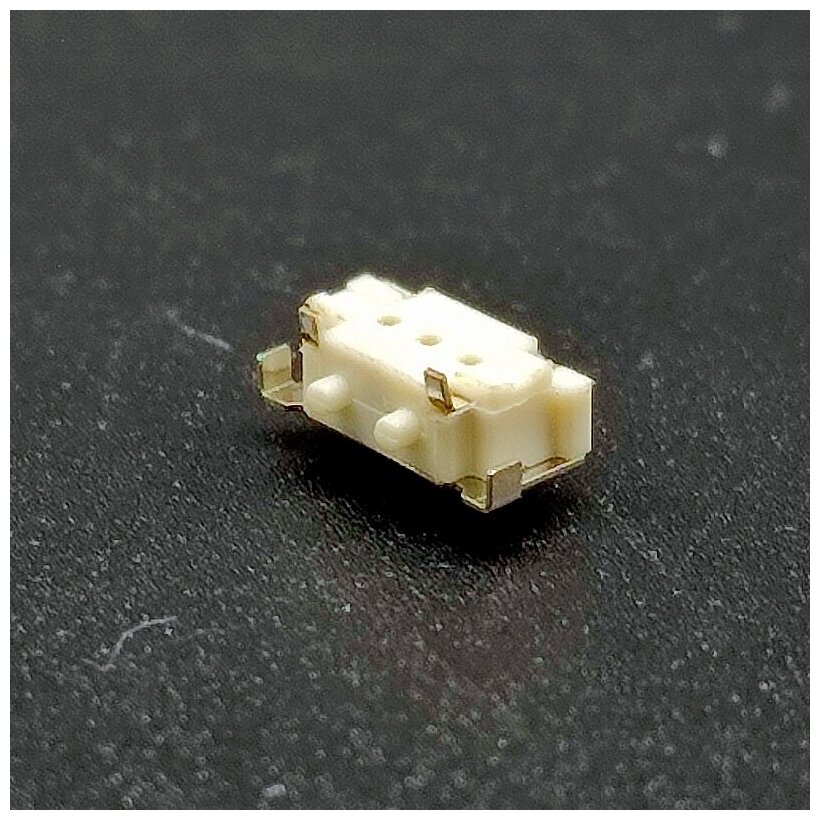 Микрокнопка №03 4pin 7х3,5х2,3мм SMD высота штока 1,0мм (100 штук) - фотография № 3