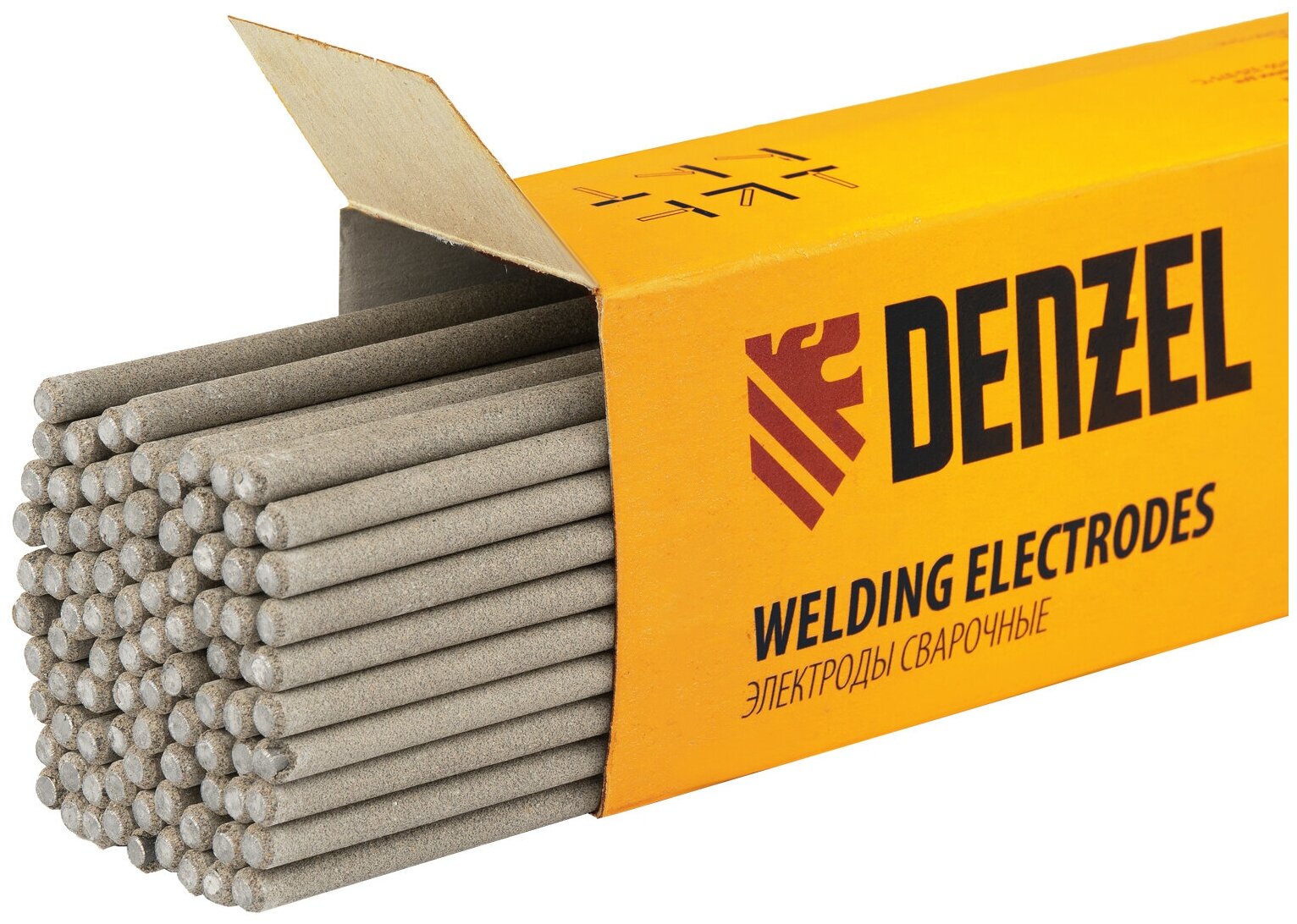 Электроды Denzel DER-46 диам. 4 мм, 5 кг, рутиловое покрытие 97517