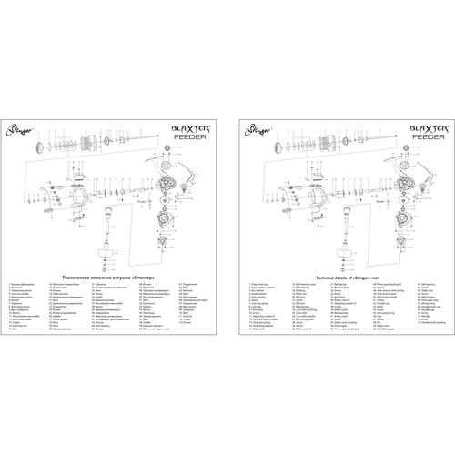 Катушка безынерционная Stinger Blaxter Feeder 2520 катушка безынерционная stinger blaxter feeder 5520