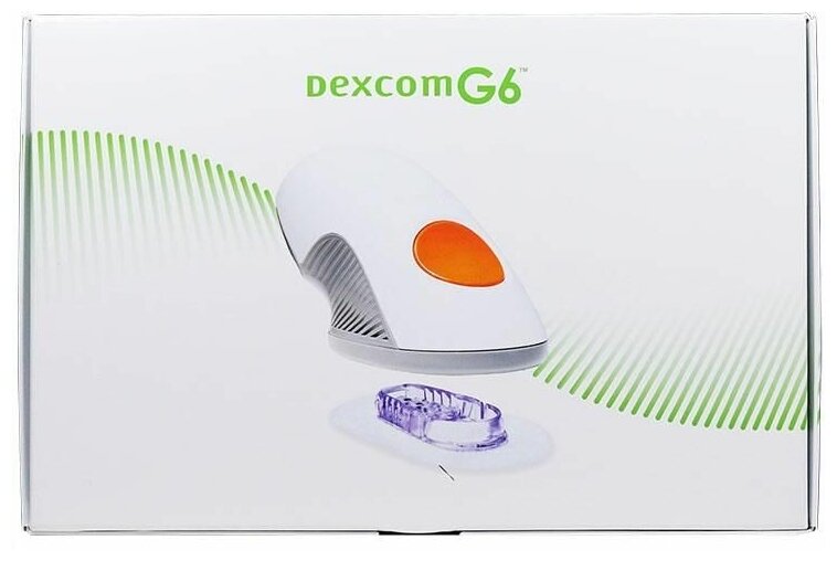 Сенсоры Dexcom G6 для мониторинга уровня глюкозы (в упаковке 3 сенсора)