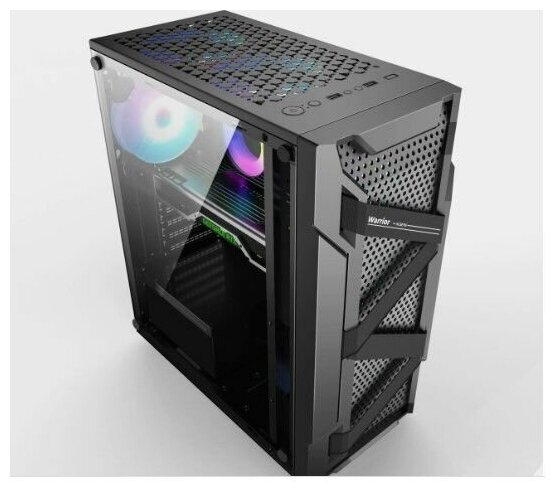 Корпус ALSEYE Warrior-B Mini-ITX/Micro ATX/ATX, USB2.0, HD Audio, USB3.0, HDD(3.5 ), SSD(2.5 )