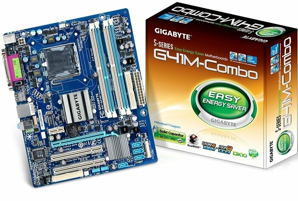 Материнская плата Gigabyte GA-G41M-COMBO