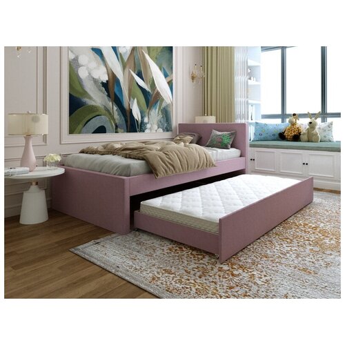 Кровать Vita Mia Lino Premier с дополнительным местом. Антивандальная ткань 80x190