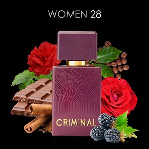 Денежный аромат роза-пачули/Criminal Women 28 EDP 60ml