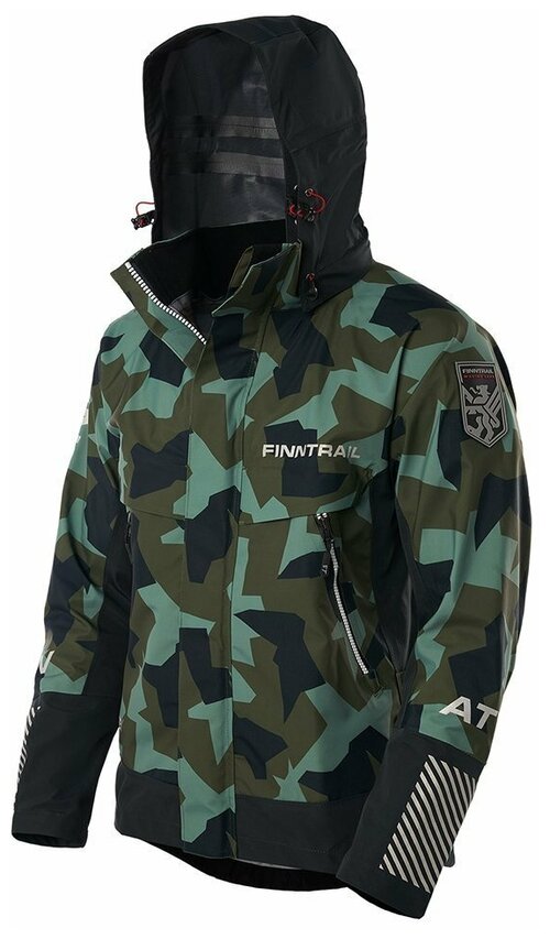 Куртка Finntrail, размер XL, черный, хаки