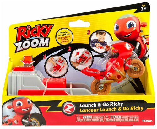 Ricky Zoom Игровой набор Рикки и катапульта 37065