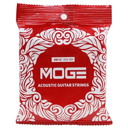 Струны для акустической гитары MOGE GR-12 Light, 012-053
