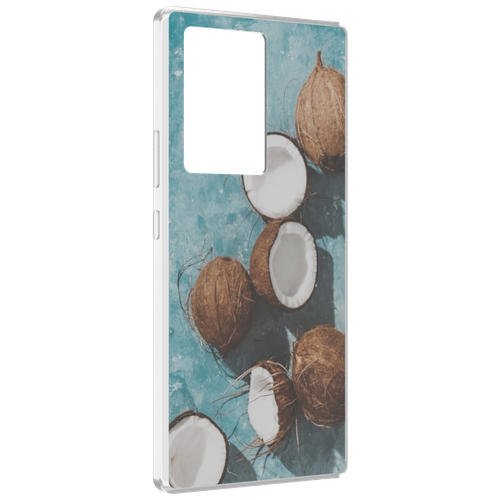 Чехол MyPads красивые-кокосы для ZTE Nubia Z40 Pro задняя-панель-накладка-бампер