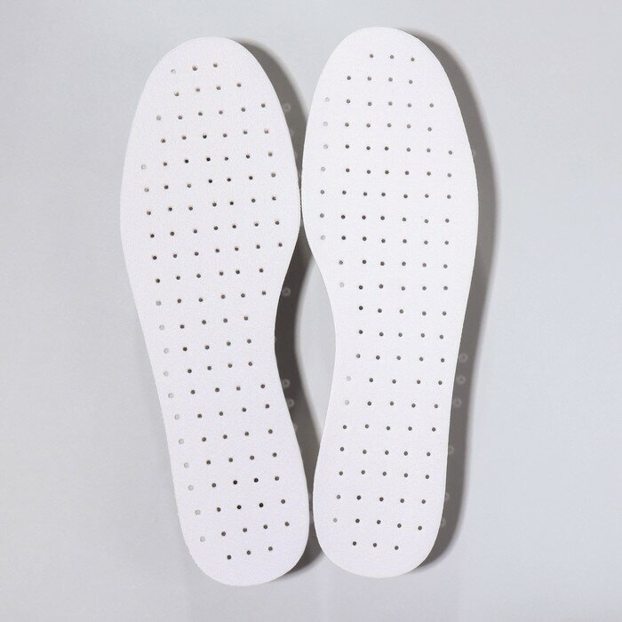 ONLITOP Стельки для обуви, универсальные, дышащие, р-р RU до 46 (р-р Пр-ля до 46), 29 см, пара, цвет белый